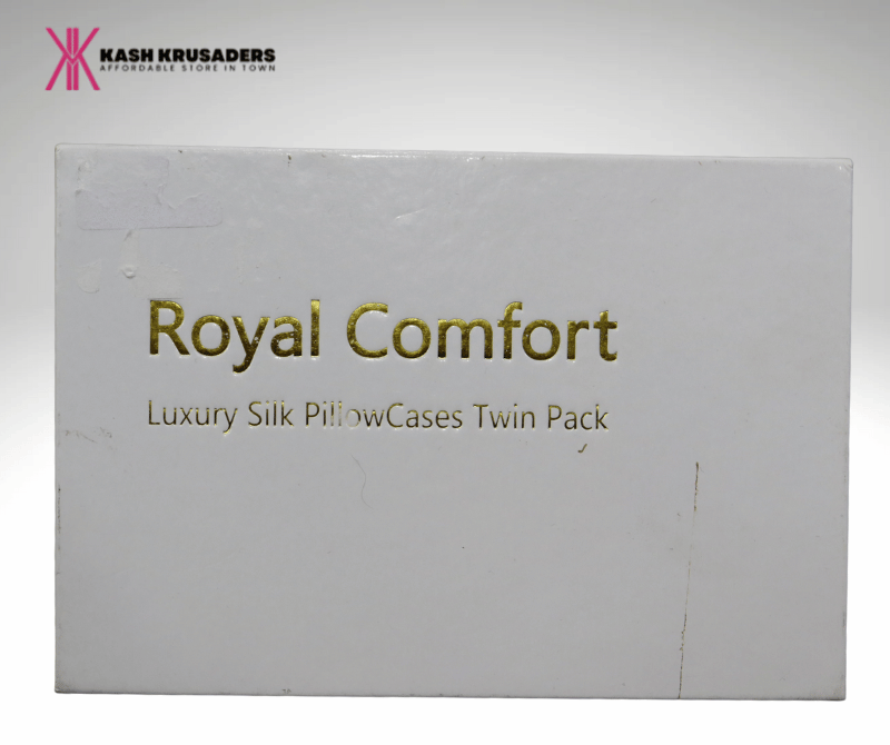 Silk Pillow Case Twin Pack - Royal Comfort